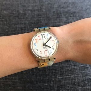 SWATCH Swiss made colorful watch